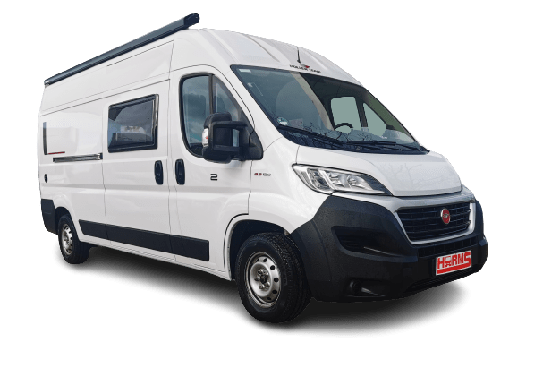 Wohnmobil mit 2 Schlafplätzen bei der Autovermietung Harms mieten